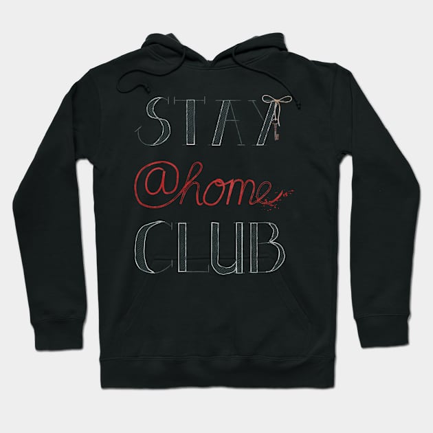 Stay @home Club Hoodie by Sybille